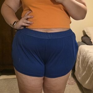 NWT Old Navy Active Size 2X Blue Running Active Shorts